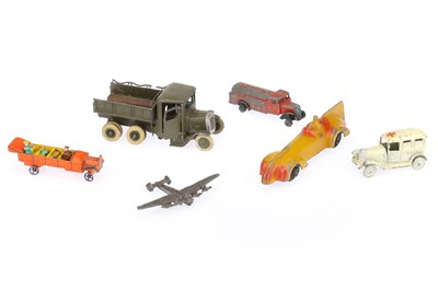 Lot 449 - Small Collection of Early Diecast & Wooden Toys