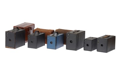 Lot 487 - A Selection of Kodak Brownie Box Cameras