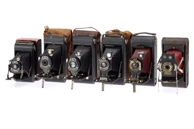 Lot 488 - A Selection of No. 1A Kodak Folding Cameras