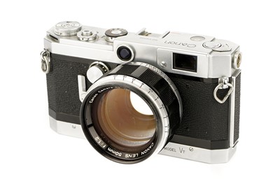 Lot 216 - A Canon Model VT Rangefinder Camera