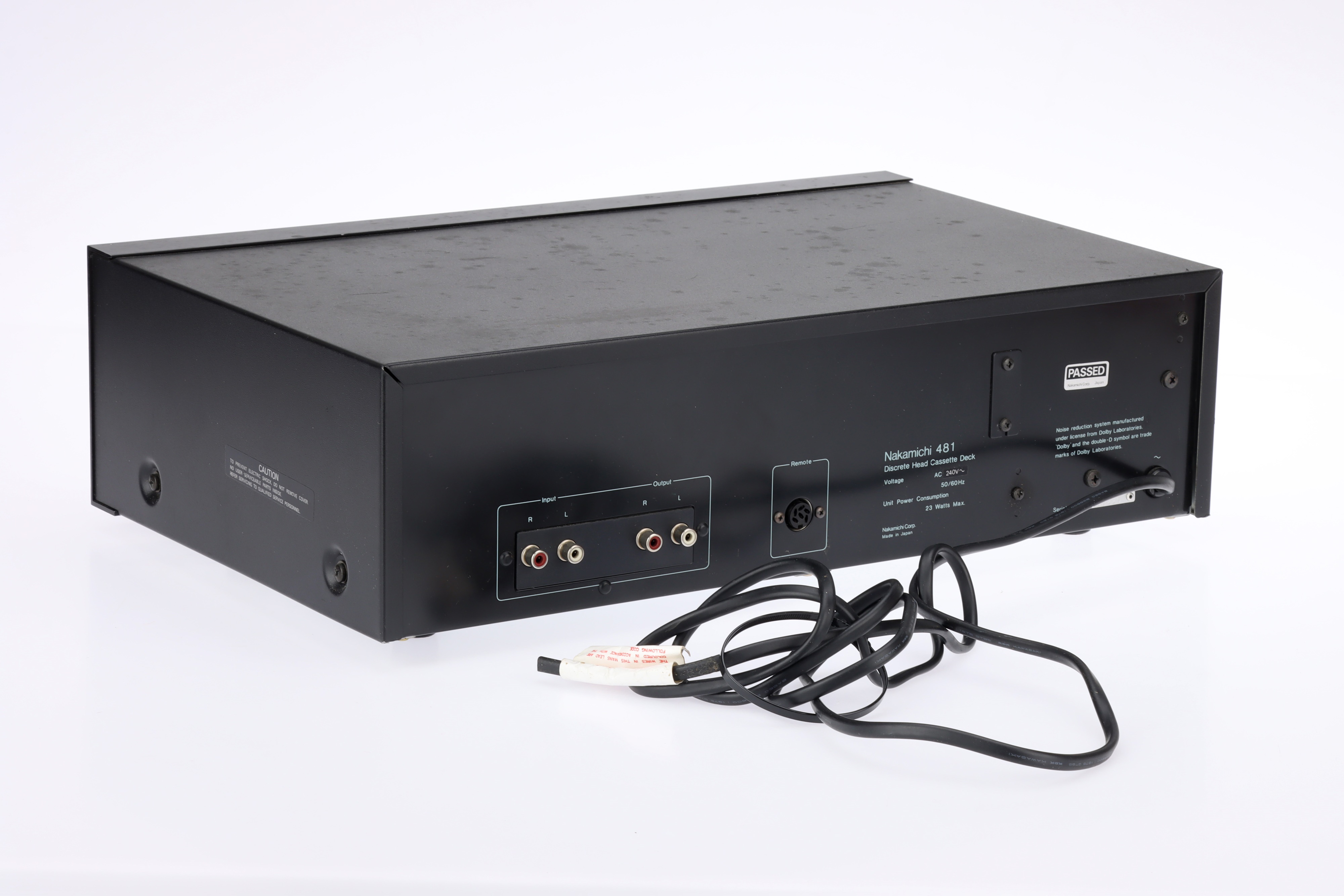 Lot 469 - A Nakamichi 481 Hi-Fi Cassette Deck