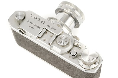 Lot 218 - A Canon S-11 'Seiki-Kogaku' Rangefinder Camera