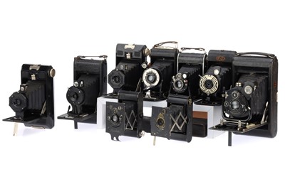 Lot 816 - A Mixed Selection of Folding Cameras