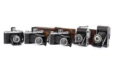 Lot 804 - A Selection of Ensign Folding Cameras