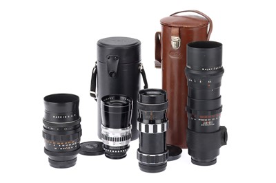 Lot 855 - A Selection of Four German Lenses