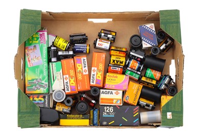 Lot 987 - A Mixed Selection of Photographic Camera Film