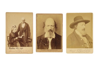 Lot 94 - HERBERT ROSE BARRAUD (1845-1896), Three Cabinet Portrait Photographs