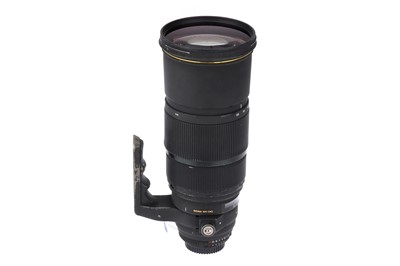 Lot 844 - A Sigma APO DG EX f/2.8 120-300mm HSM Lens