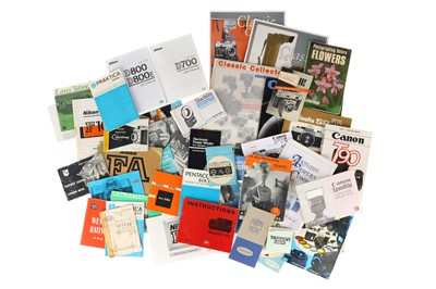 Lot 936 - Camera Brochures and Instruction Books