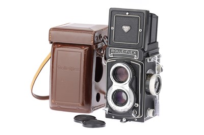 Lot 713 - A Rolleiflex T K8 Model 3 TLR Camera