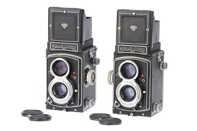 Lot 739 - Two Rolleicord TLR Cameras