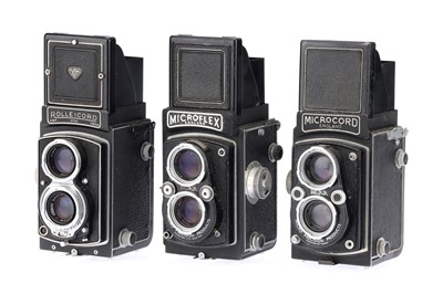 Lot 747 - A Rolleicord IV and Two MPP TLR Cameras