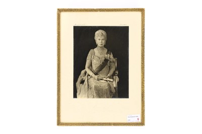 Lot 106 - HAY WRIGHTSON (1874-1949), A Signed Photograph of Queen Mary