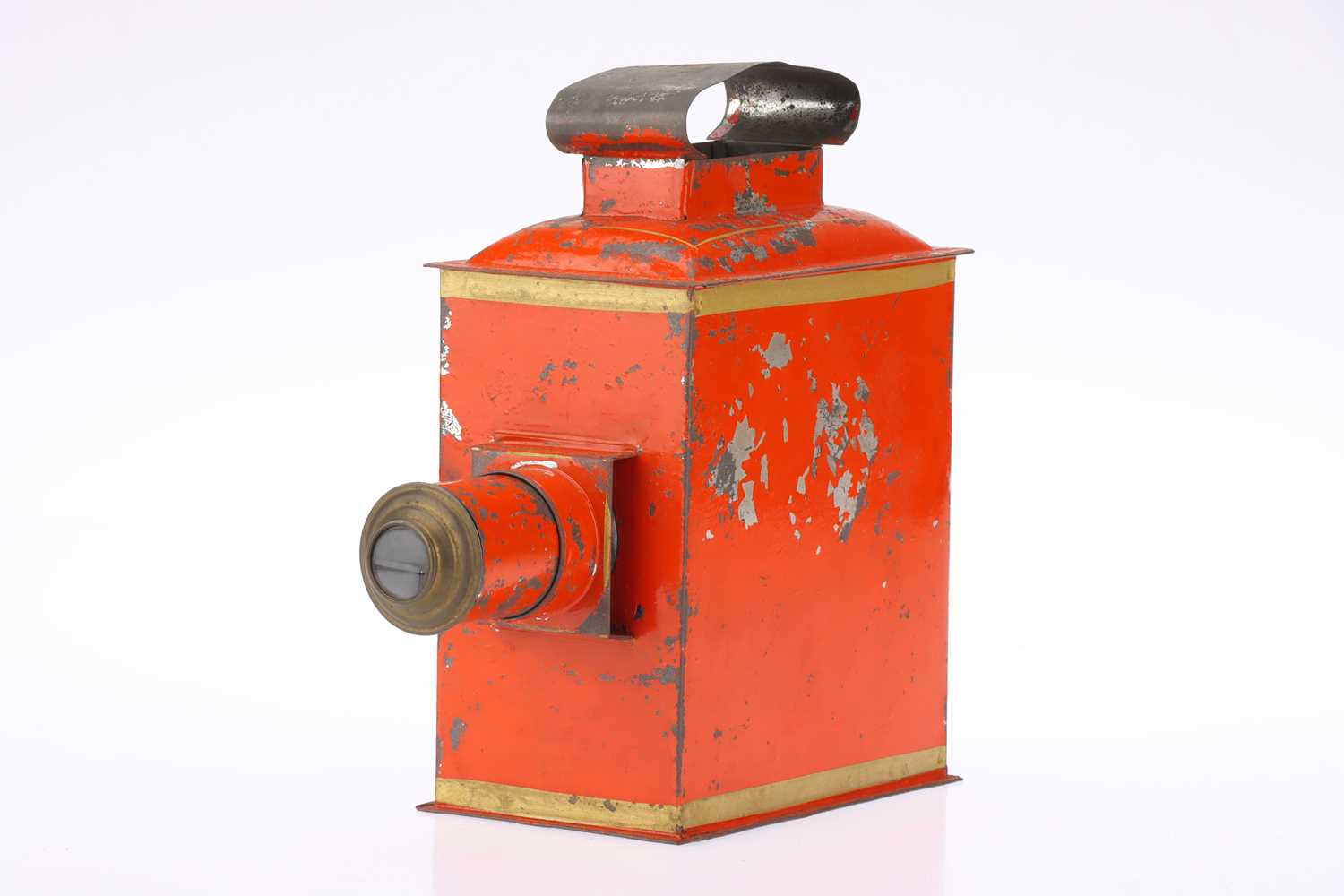 Lot 22 Two Tinplate Magic Lanterns,