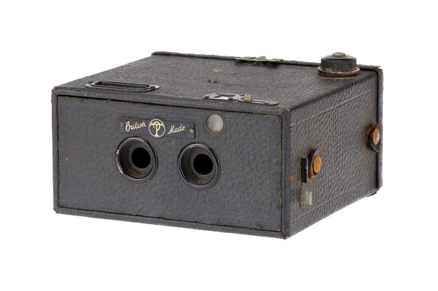 Lot 722 - A Thornton Pickard Stereo Puck Roll Film Camera