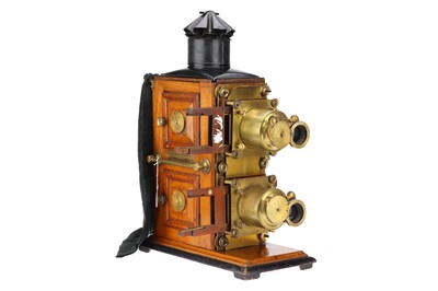 Lot 54 - A Good & Original Victorian Biunial Magic Lantern