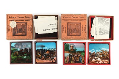 Lot 61 - Collection of Boxed Magic lantern Slides