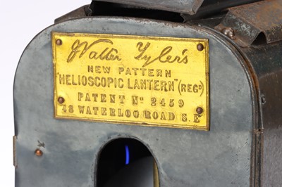 Lot 32 - Walter Tyler Helioscopic Magic Lantern