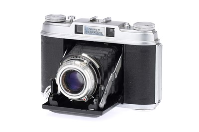 Lot 208 - An Agfa Super Isolette Medium Format Rangefinder Camera