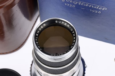 Lot 866 - A Selection of Voigtlander Prominent Lenses