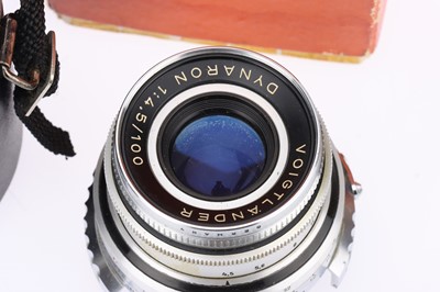 Lot 866 - A Selection of Voigtlander Prominent Lenses