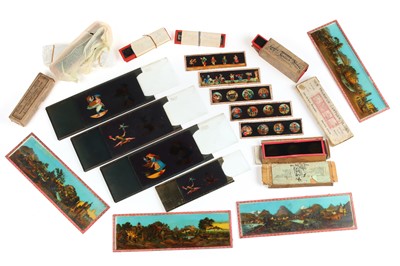 Lot 71 - Collection of Continental Magic Lantern Slide Sets