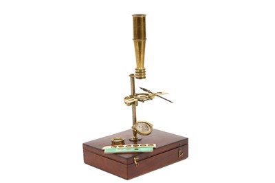 Lot 24 - A Gould-Type Microscope by Cary