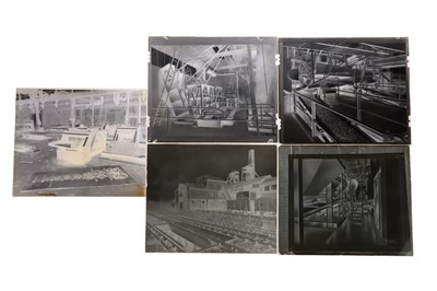 Lot 98 - Collection of Full-Plate Negatives Of UK Coal Mines