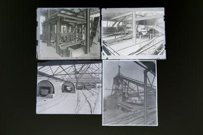 Lot 98 - Collection of Full-Plate Negatives Of UK Coal Mines