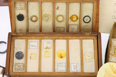 Lot 192 - A Collection of Microscope Spares Accessories and Books