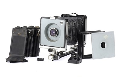 Lot 759 - An Arca Swiss Monorail Large Format 4x5 Camera Outfit