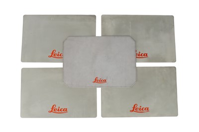 Lot 573 - A Selection of Five Leica Shop Counter Mats