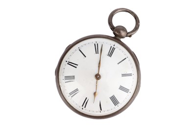 Lot 832 - An Antique Silver Pocket Watch by Barraud