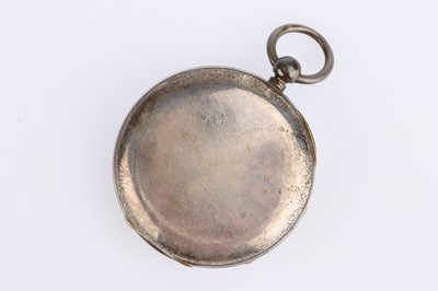 Lot 834 - A Silver Pocket Watch by Barraud & Lunds