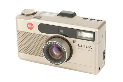 Lot 254 - A Leica Minilux 'Exclusive' Compact Camera