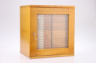 Lot 181 - Large Microscope Slide Cabinet