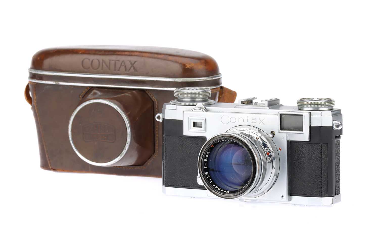 ZEISS IKON CONTAX Ⅱa　フィルムカメラ Contax IIa: the 'Leica' of Zeiss Ikon - Vintage-photo