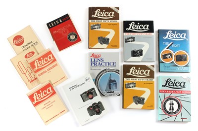 Lot 345 - A Good Selection of Leica Related Books