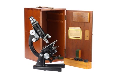 Lot 175 - A Large Swift Petrological Polarising Microscope