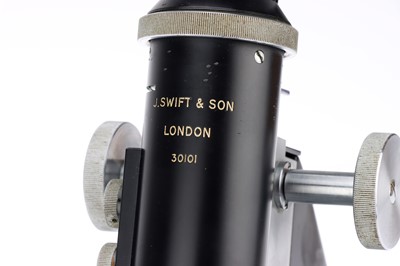 Lot 175 - A Large Swift Petrological Polarising Microscope