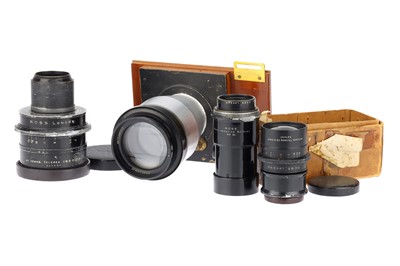 Lot 871 - Collection of Large Format Camera Lenses