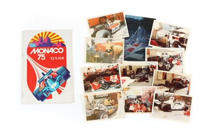 Lot 343 - A Programme of the 10th & 11th May 1975 Monaco Grand Prix