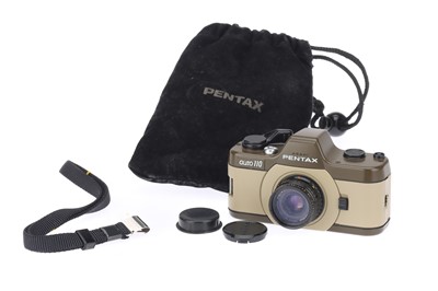 Lot 685 - A Pentax Auto 110 Safari Edition SLR Camera