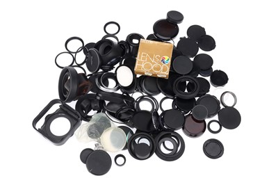 Lot 918 - A Large Selection of Adapter Rings, Caps, & Lens Accessories