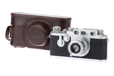 Lot 535 - A Leica IIIf Delay 35mm Rangefinder Camera