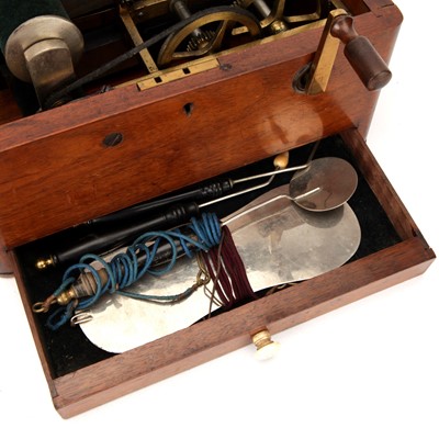 Lot 94 - A Victorian Electro-Therapy Machine