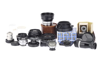 Lot 837 - A Mixed Selection of Lenses