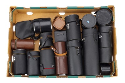 Lot 971 - A Mixed Selection of Lens Cases