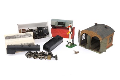 Lot 413 - A part built kit American Locomotive