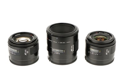 Lot 265 - Three Minolta Lenses